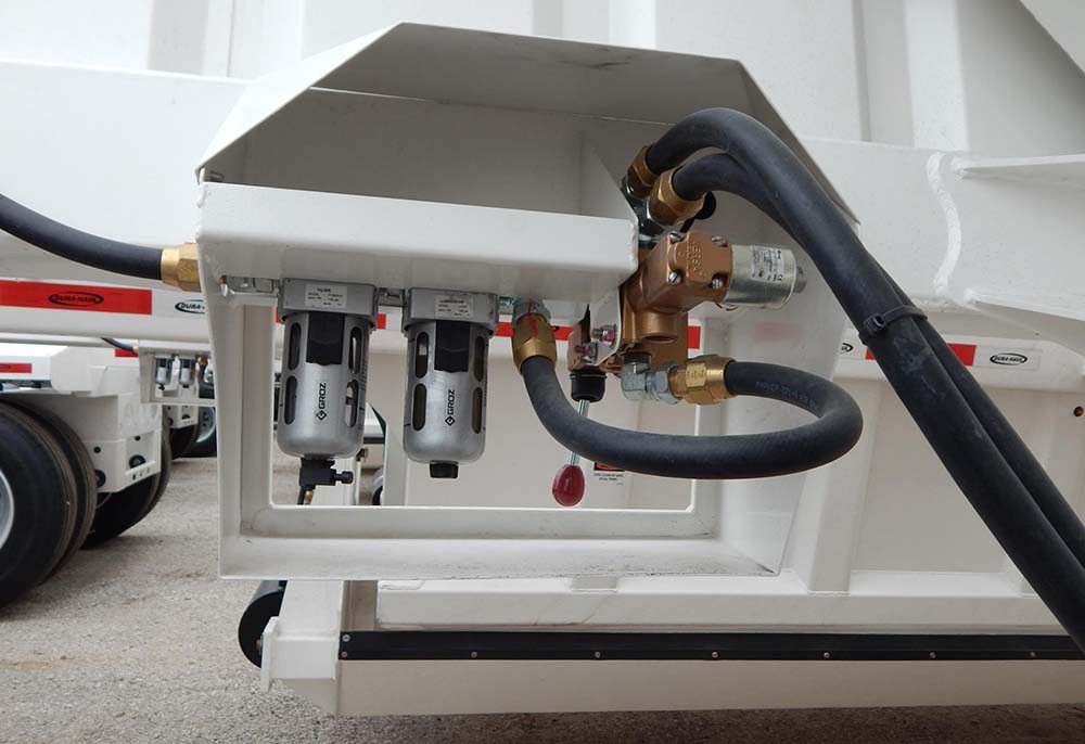 Dura-Haul White XLT Belly Dump